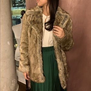 BRAND NEW WITH TAGS - “UNREAL FUR” Faux Fur Coat.